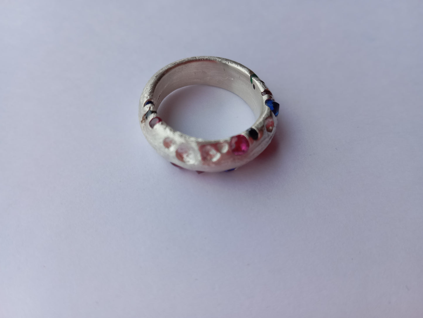 Anillo cráteres de luna