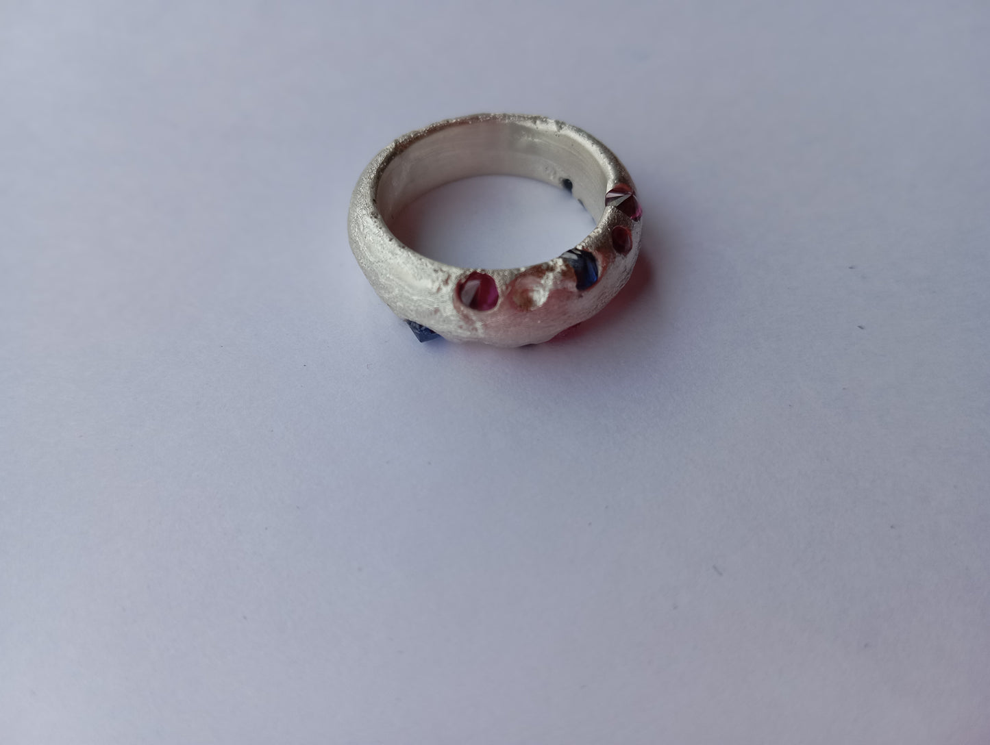 Anillo cráteres de luna