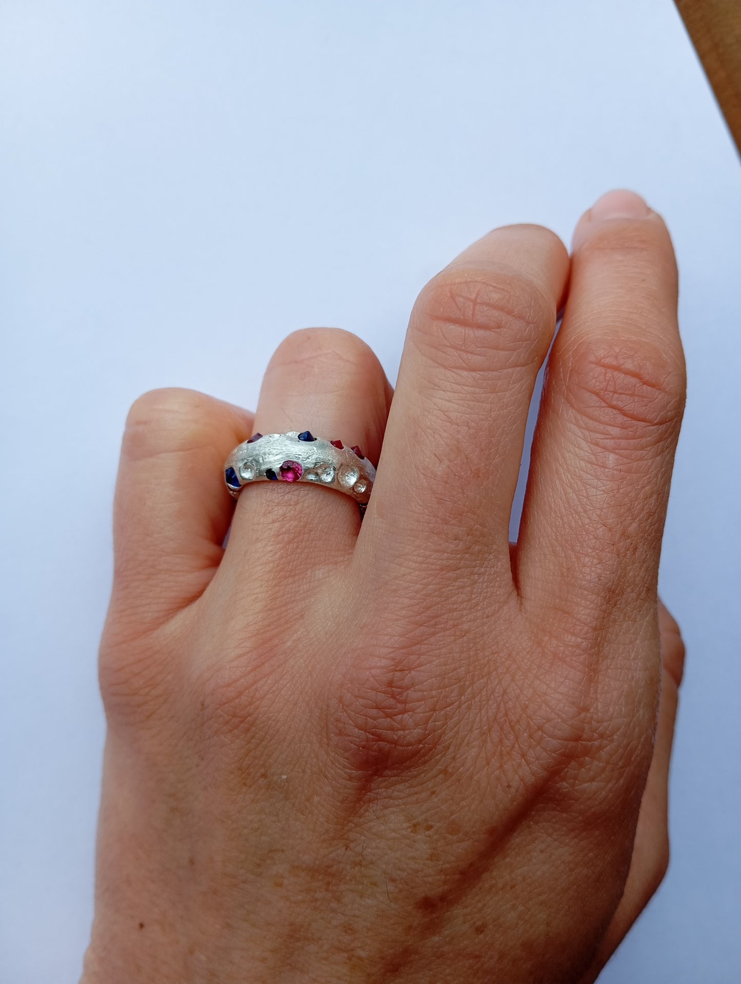 Anillo cráteres de luna
