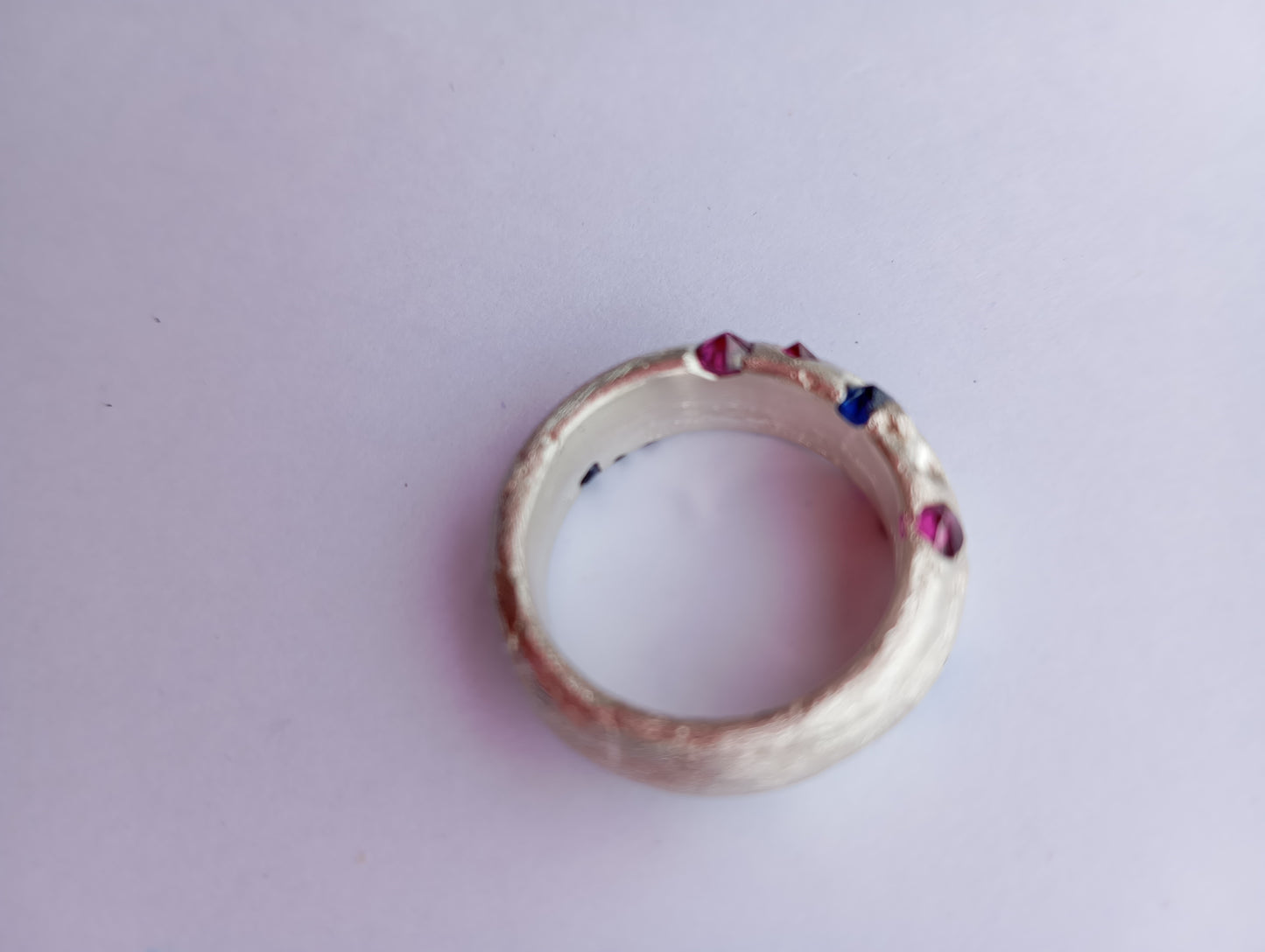 Anillo cráteres de luna