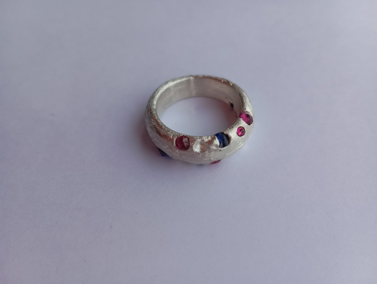 Anillo cráteres de luna