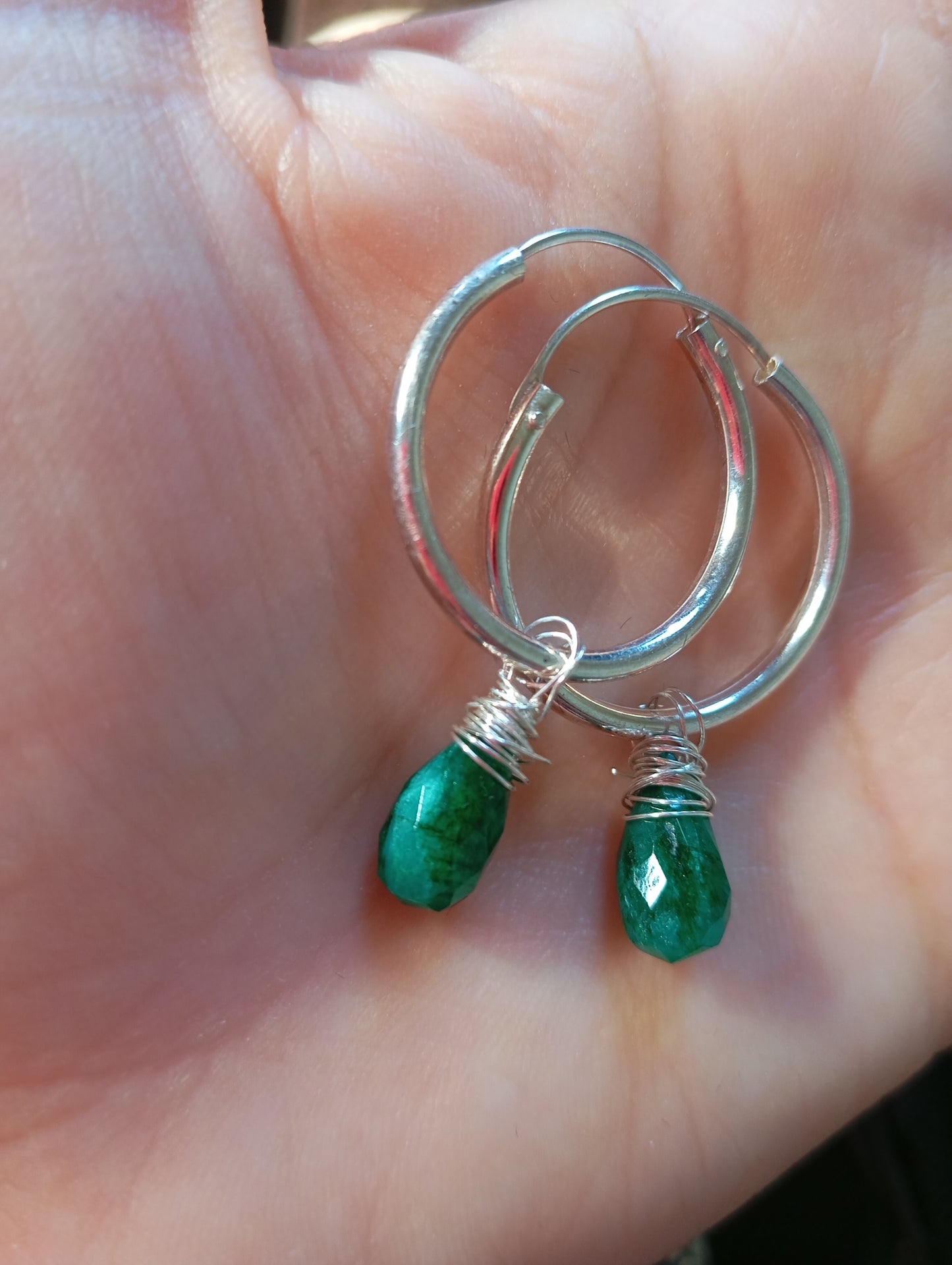 Argollas Esmeralda Indi